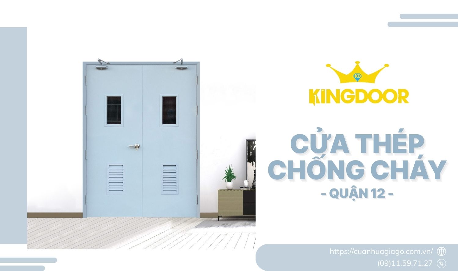 Cửa Thép Chống Cháy Quận 12 | Lựa Chọn Tối Ưu Cho Gia Đình